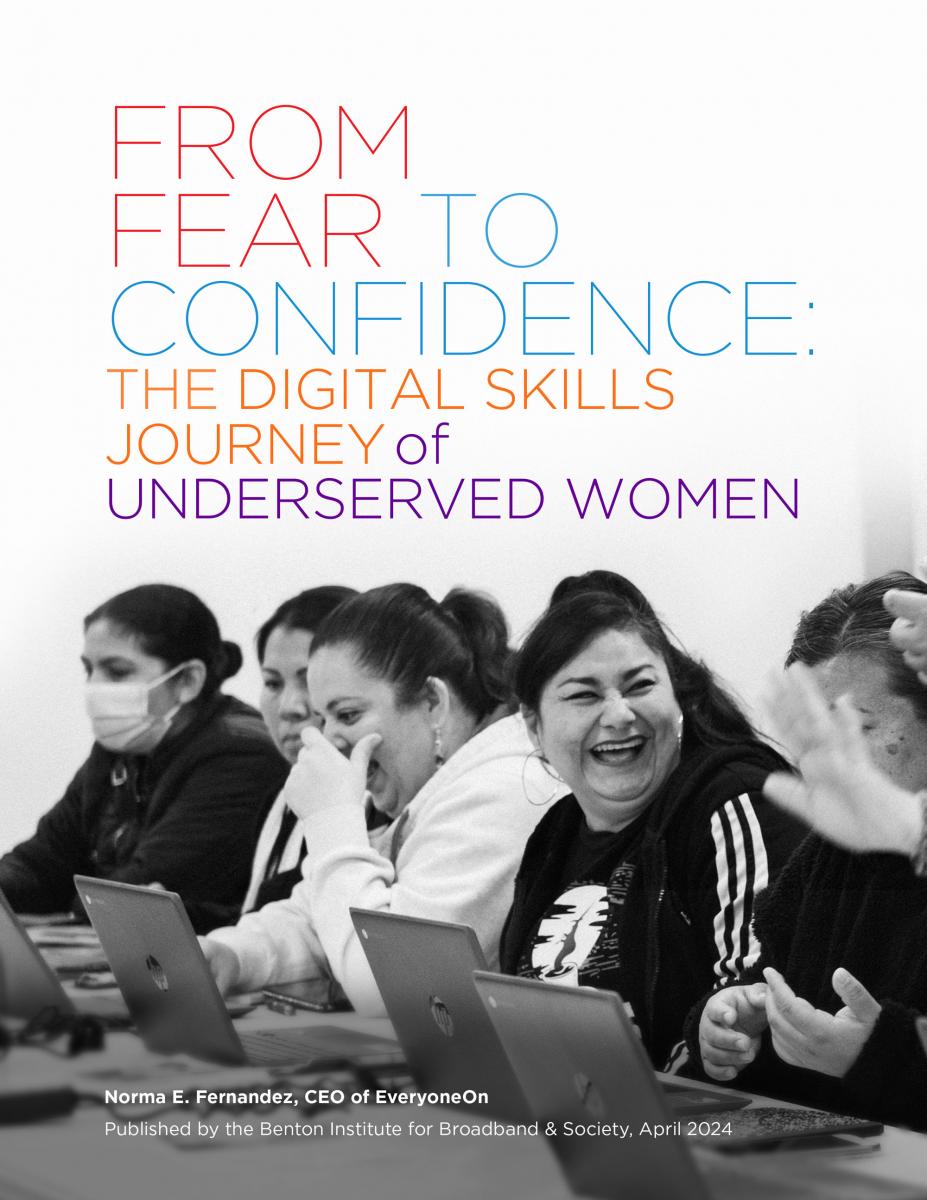 From Fear to Confidence:  The Digital Skills Journey of Underserved Women